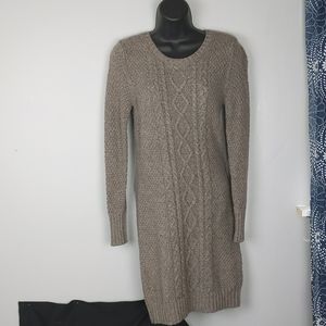 Banana Republic Cable knit sweater dress
